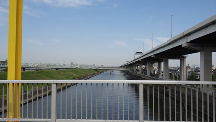 東京の橋：東四つ木避難橋