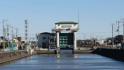 東京の橋：六木水門
