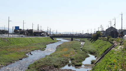京都の橋：志久呂橋
