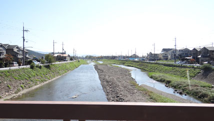 京都の橋：志久呂橋